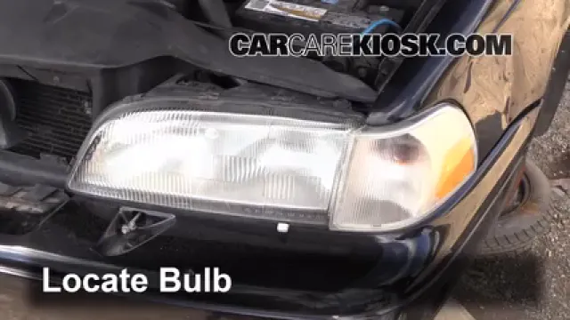 1998 Volvo V70 AWD 2.4L 5 Cyl. Turbo Luces Luz de estacionamiento (reemplazar foco)